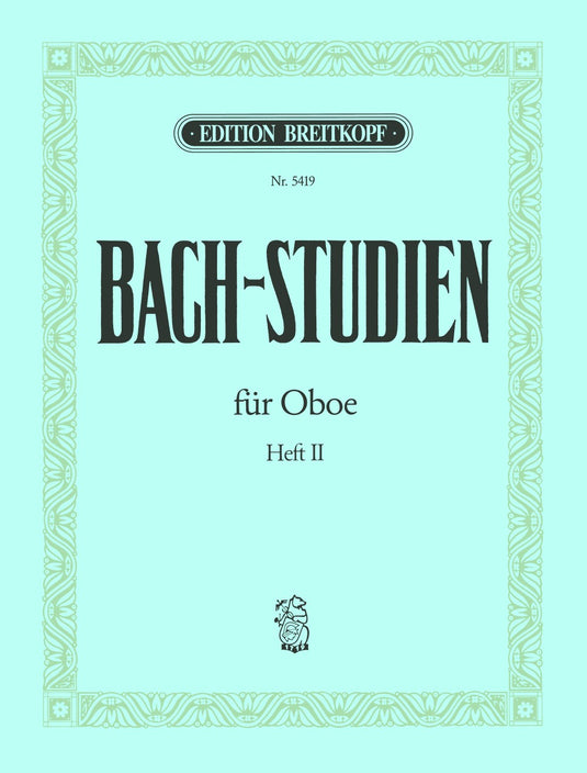 HEINZE - Bach-Studies for Oboe