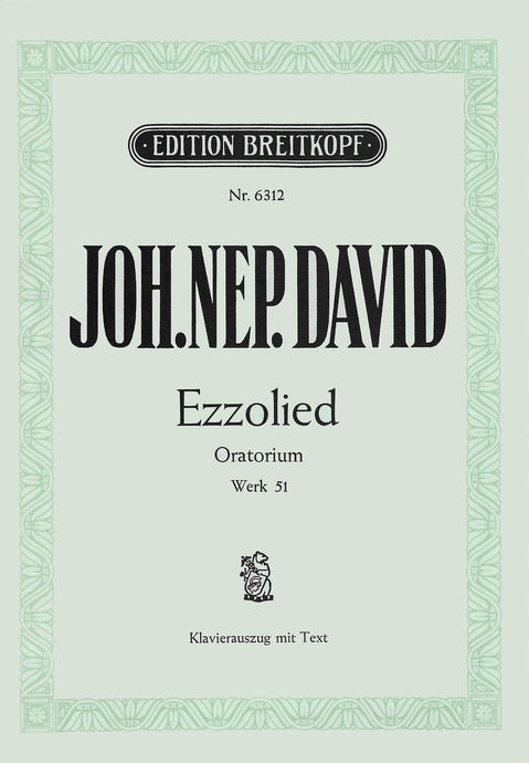 DAVID - Ezzolied Werk 51