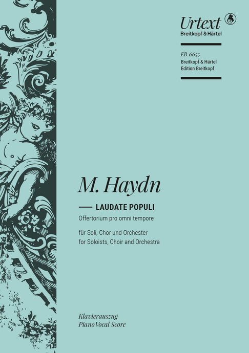 HAYDN MICHAEL - Laudate Populi (Offertorium pro omni tempore)