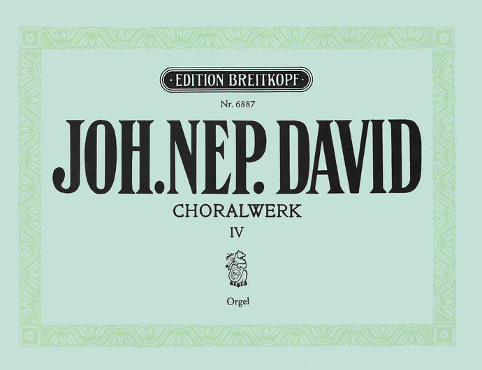 DAVID - Chorale Works