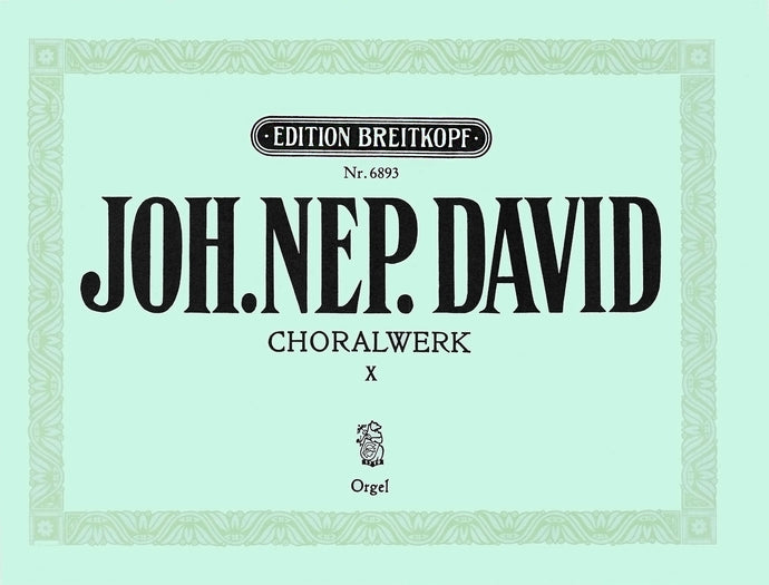 DAVID - Chorale Works