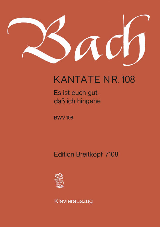 BACH - Cantata BWV 108 “Es ist euch gut, dass ich hingehe”