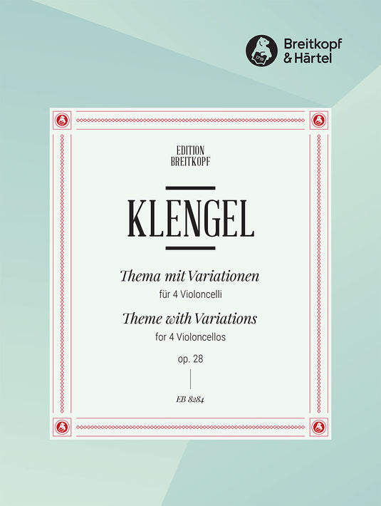 KLENGEL - Theme with variations Op. 28