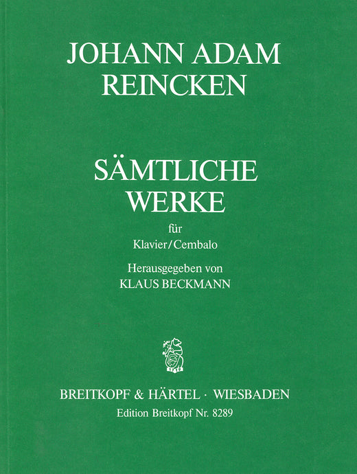 REINCKEN - Complete Works for Piano (Harpsichord)