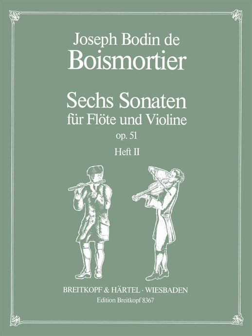 BOISMORIER - 6 Sonatas Op. 51