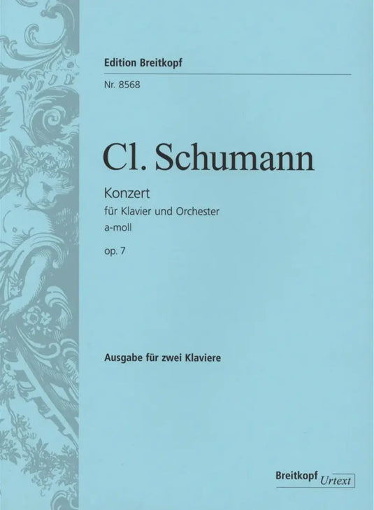 CLARA SCHUMANN - Konzert a-Moll op. 7 für Klavier und Orchester - 2 Pianoforti