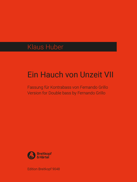 HUBER - Ein Hauch von Unzeit