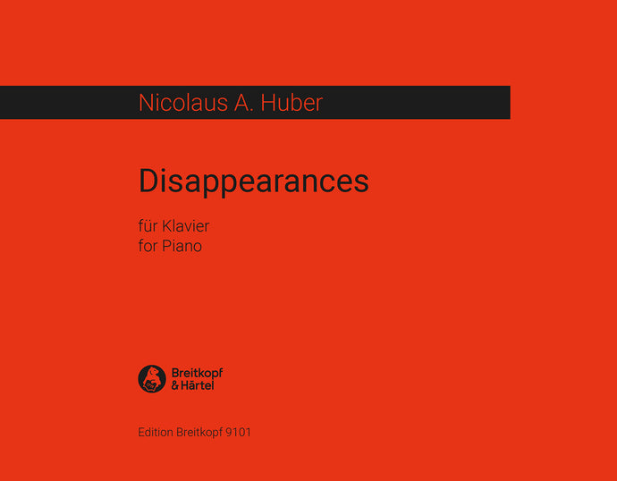 HUBER - Disappearances