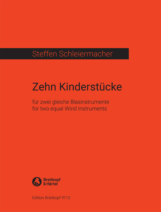 SCHLEIERMACHER - 10 Pieces for Children