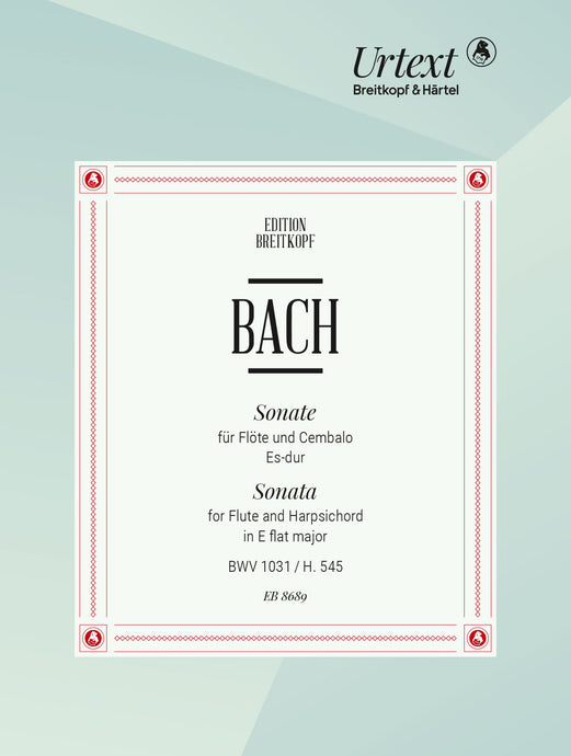 BACH (?) - Sonata in E flat major BWV 1031 / H. 545
