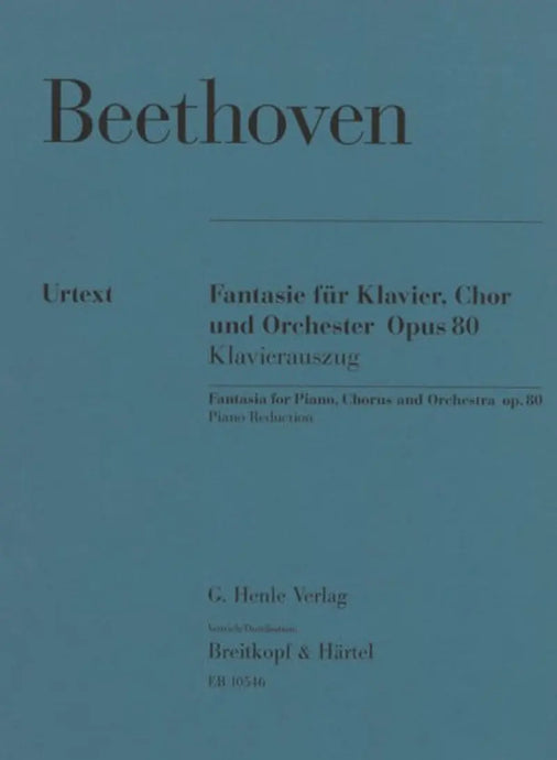 BEETHOVEN - Fantasia for Piano, Chorus and Orchestra Op. 80