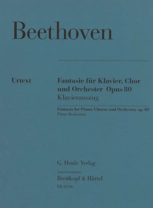 BEETHOVEN - Fantasia for Piano, Chorus and Orchestra Op. 80