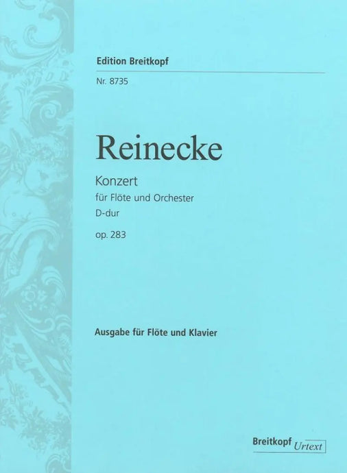 REINECKE - Concerto for Flute and Orchestra in D major op.283