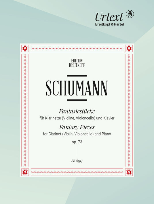 SCHUMANN - Fantasy Pieces Op. 73