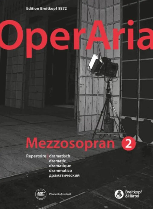 OperAria Mezzosopran 2 - Repertorio Drammatico