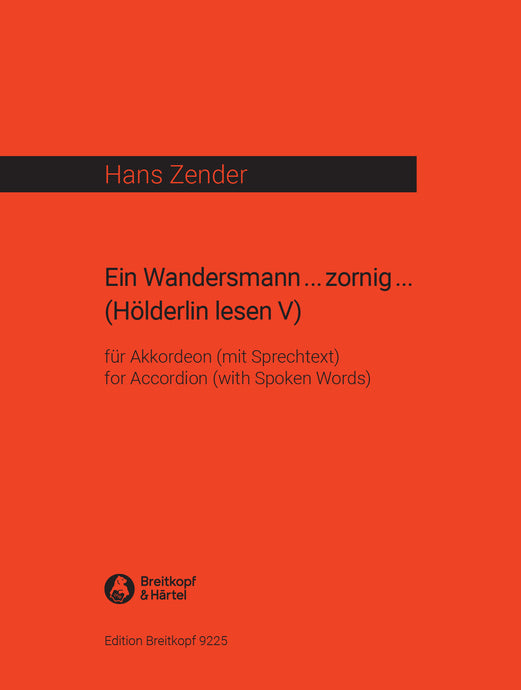 ZENDER - Ein Wandersmann ... zornig