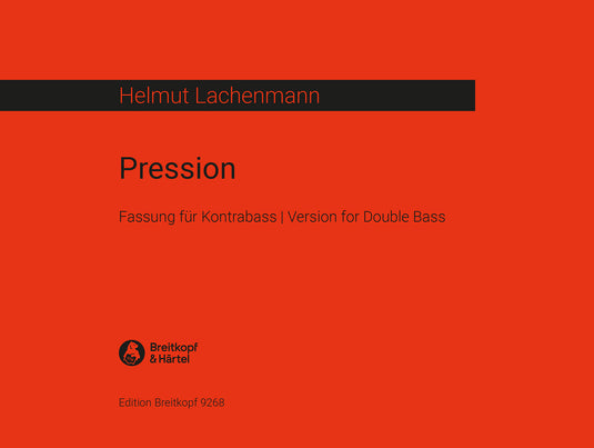 LACHENMANN - Pression