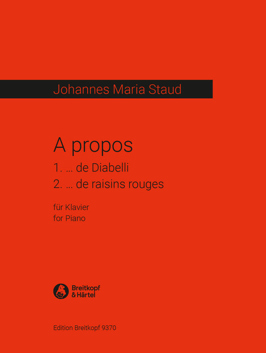 STAUD - A propos