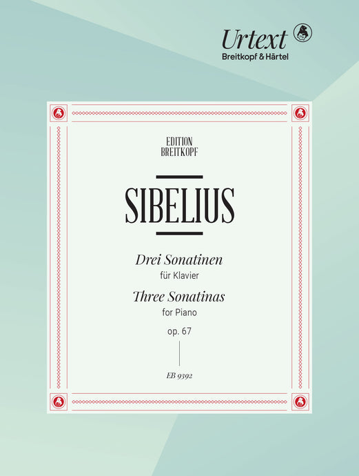 SIBELIUS - 3 Sonatinas Op. 67