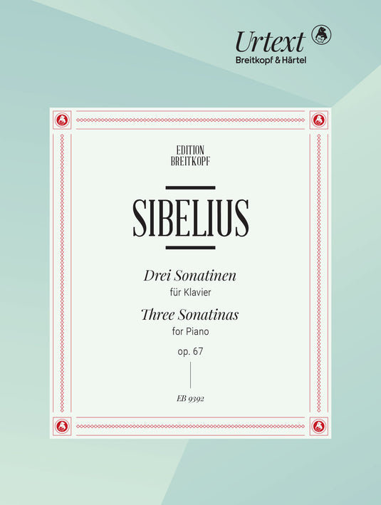 SIBELIUS - 3 Sonatinas Op. 67