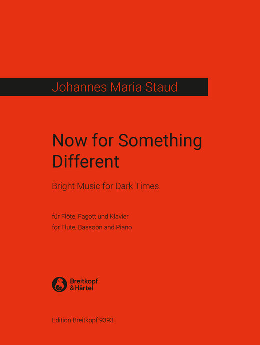 STAUD - Now for Something Different