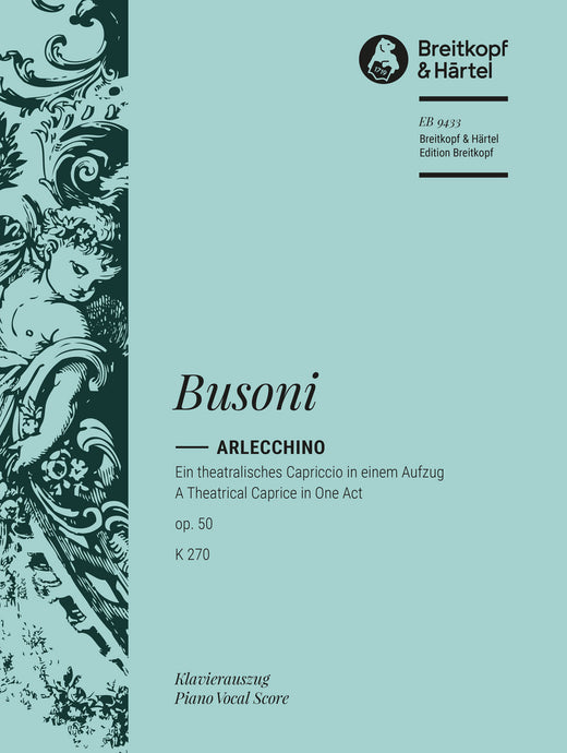 BUSONI - Arlecchino Op. 50 K 270