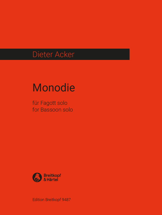 ACKER - Monodie