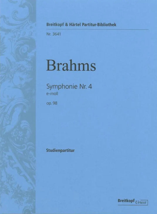 BRAHMS - Symphonie Nr. 4 e-moll op. 98
