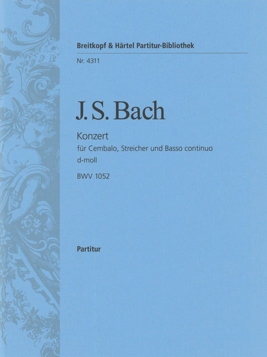 BACH - Harpsichord Concerto in D minor BWV 1052