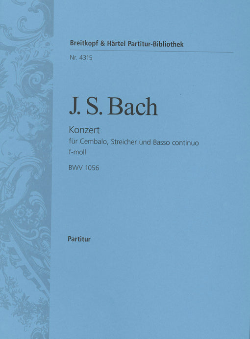BACH - Harpsichord Concerto in F minor BWV 1056