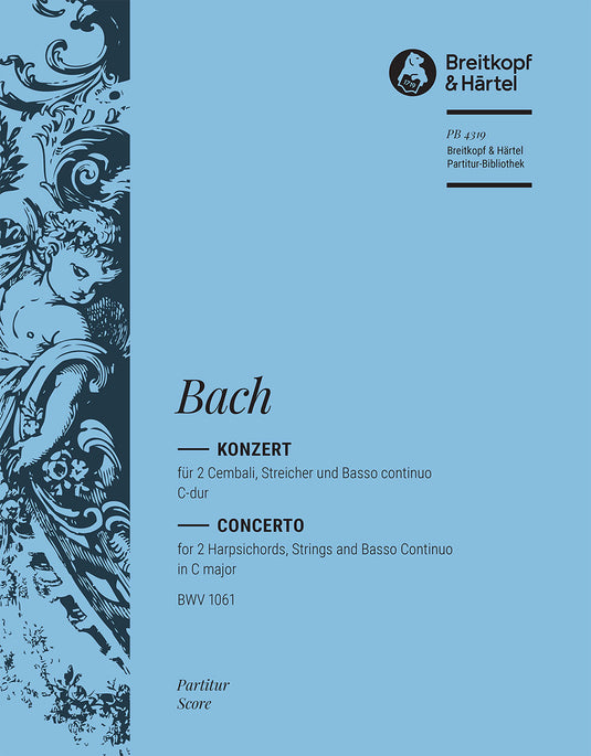 BACH - Harpsichord Concerto in C major BWV 1061
