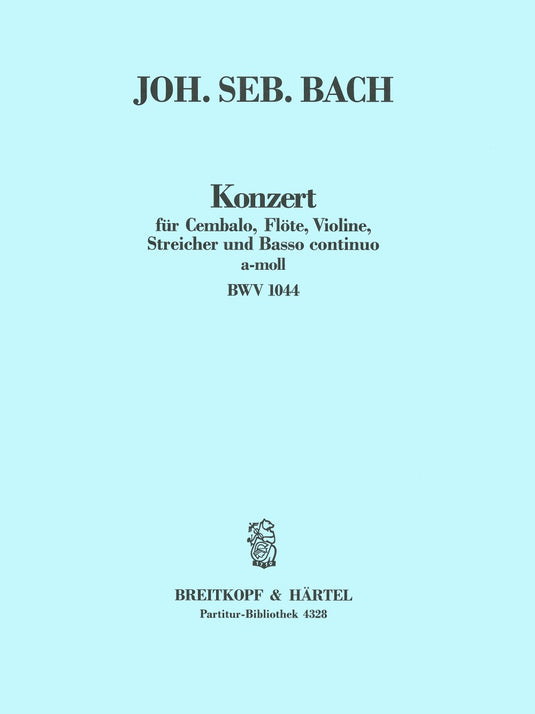 BACH - Concerto in A minor BWV 1044