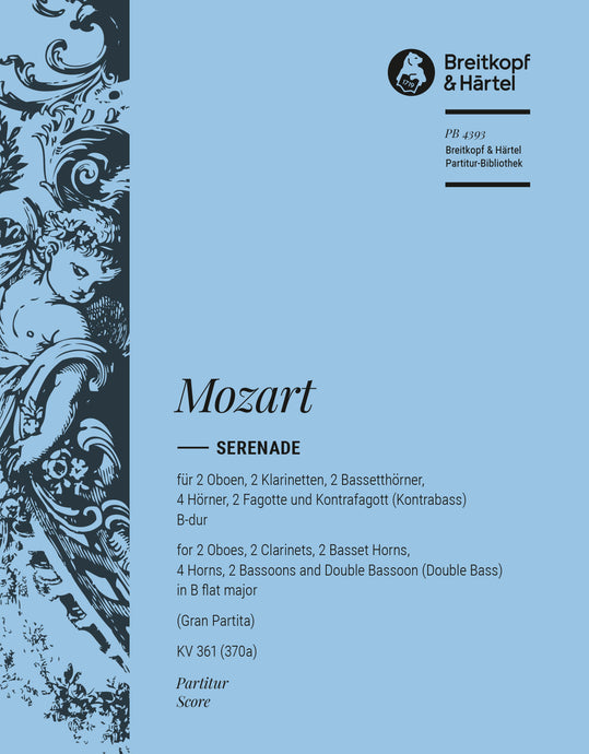 MOZART - Serenade in B flat major K. 361 (370a)