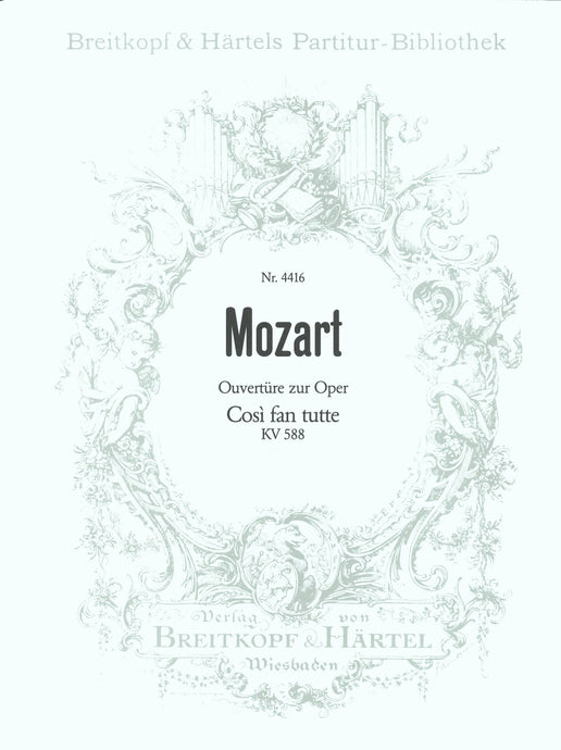 MOZART - Così fan tutte K. 588