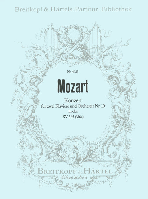 MOZART - Piano Concerto [No. 10] in Eb major K. 365 (316a)