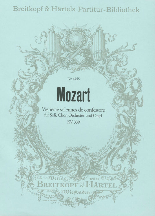 MOZART - Vesperae solennes de confessore K. 339