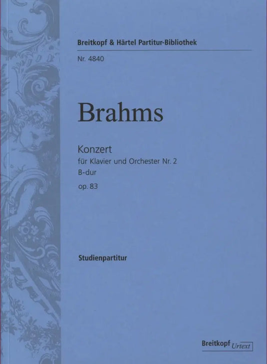 BRAHMS - Konzert Nr. 2 B-Dur op. 83