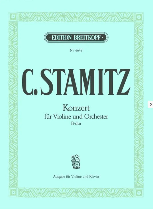 C.STAMITZ - Violin Concerto in Bb major