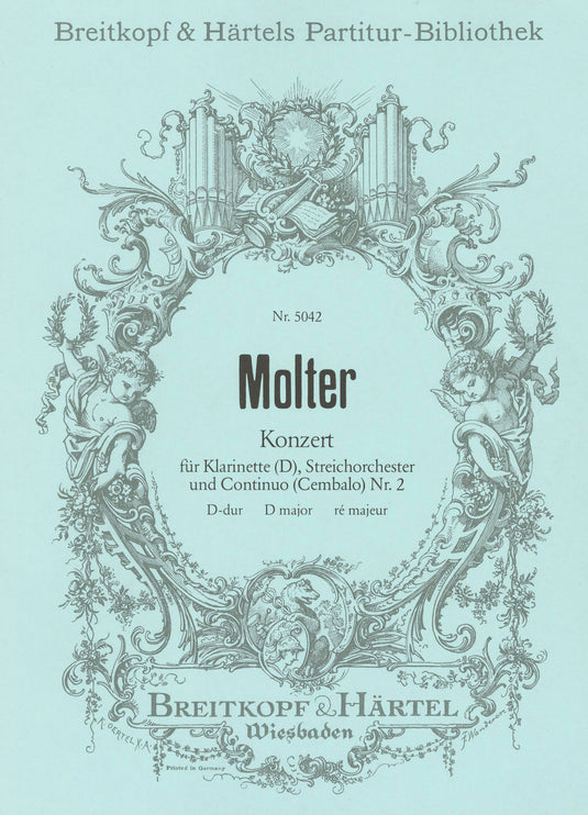 MOLTER - Clarinet Concerto No. 2 in D major