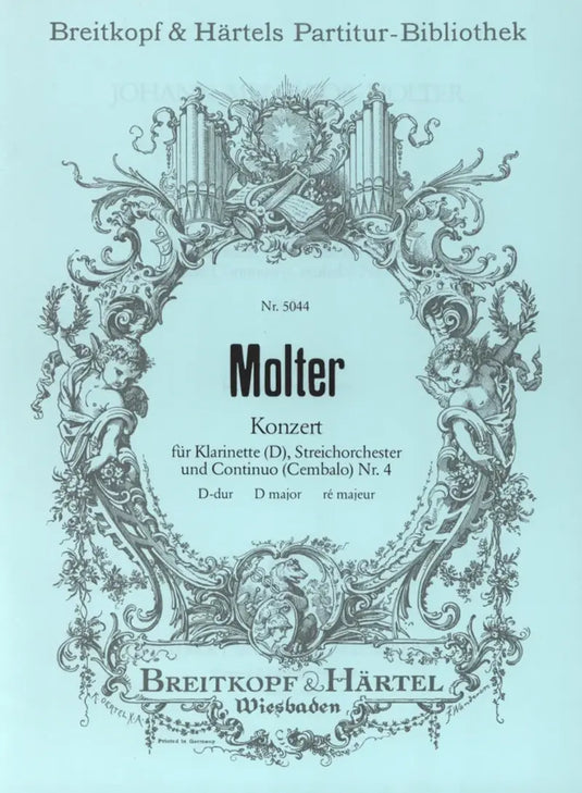 MOLTER - Clarinet Concerto No. 4 in D major