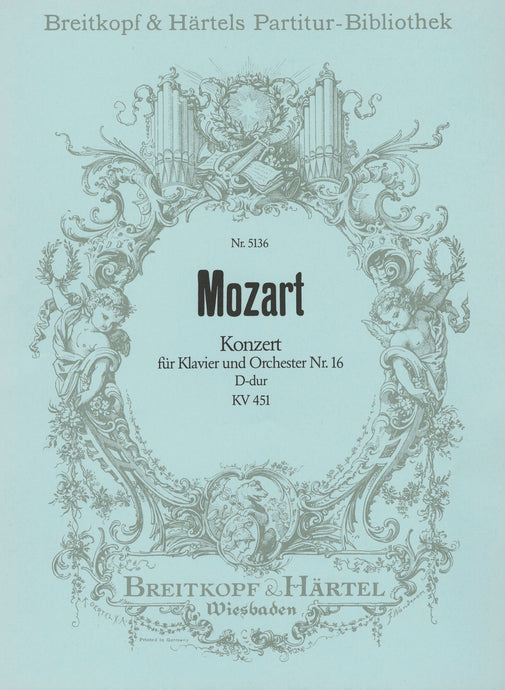 MOZART - Piano Concerto [No. 16] in D major K. 451