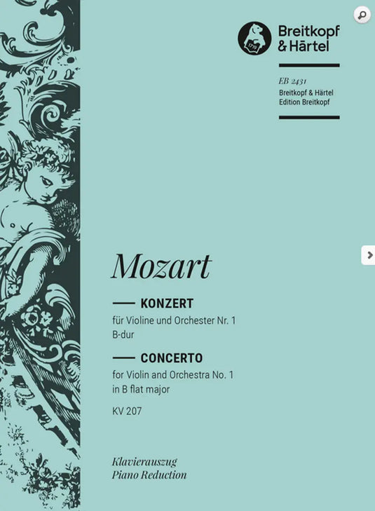 MOZART - Violin Concerto [No. 1] in B flat major K. 207