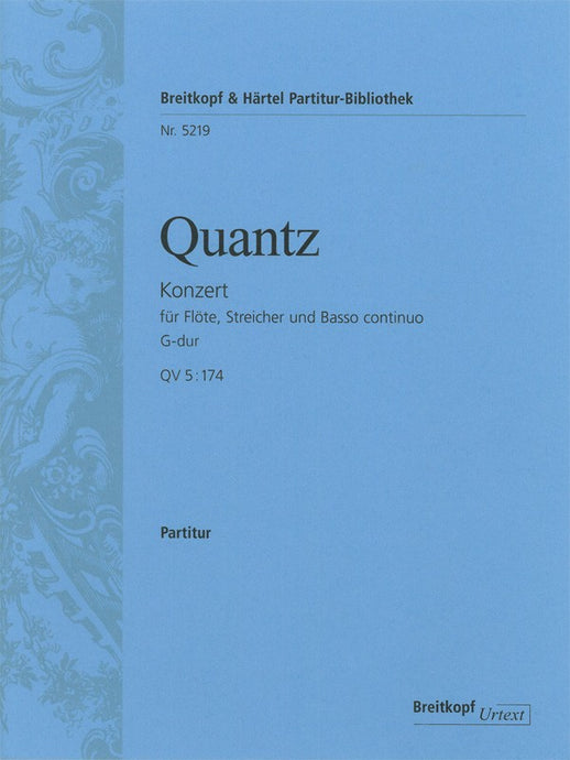QUANTZ - Flute Concerto in G major QV 5:174