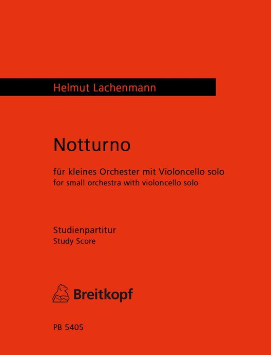 LACHENMANN - Notturno