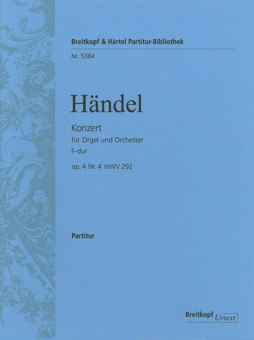 HANDEL - Organ Concerto (No. 4) in F major Op. 4/4 HWV 292