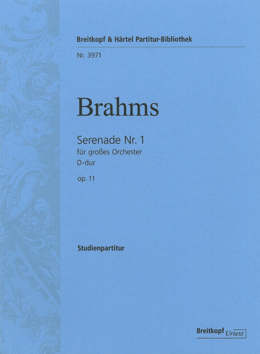 BRAHMS - Serenade No. 1 in D major Op. 11