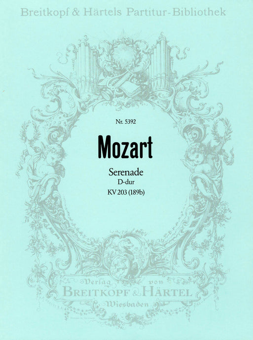MOZART - Serenade in D major K. 203 (189b)