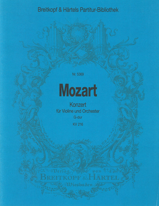 MOZART - Violin Concerto [No. 3] in G major K. 216