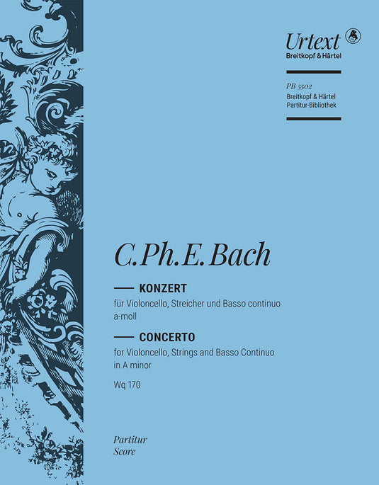 C.PH.BACH - Violoncello Concerto in A minor Wq 170