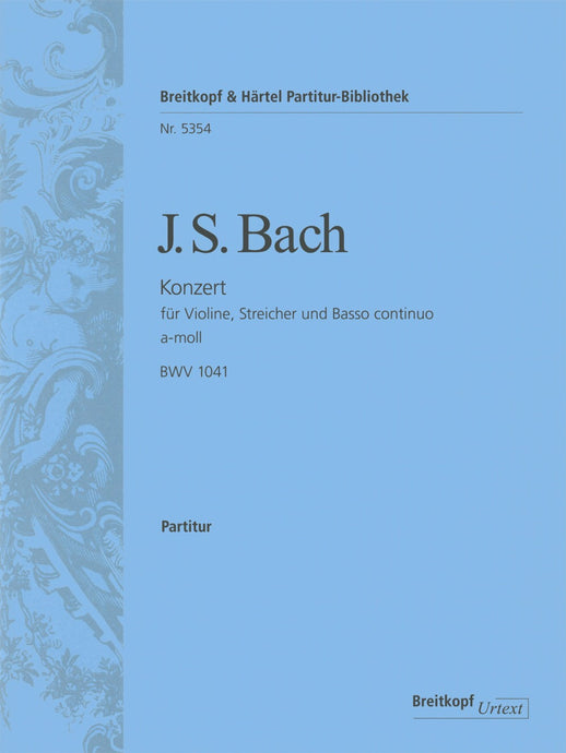BACH - Violin Concerto in A minor BWV 1041